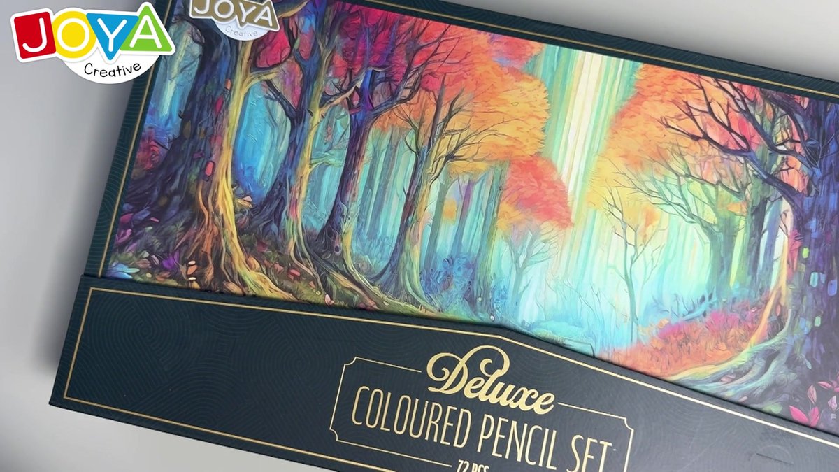 JOYA CREATIVE Luxe Kleurpotlodenset - 72 Stuks