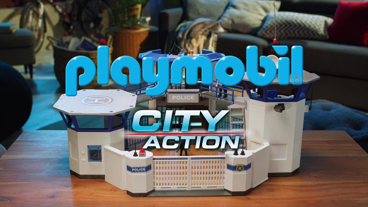 PLAYMOBIL City Action Politieauto met Sirene en Licht - 6920