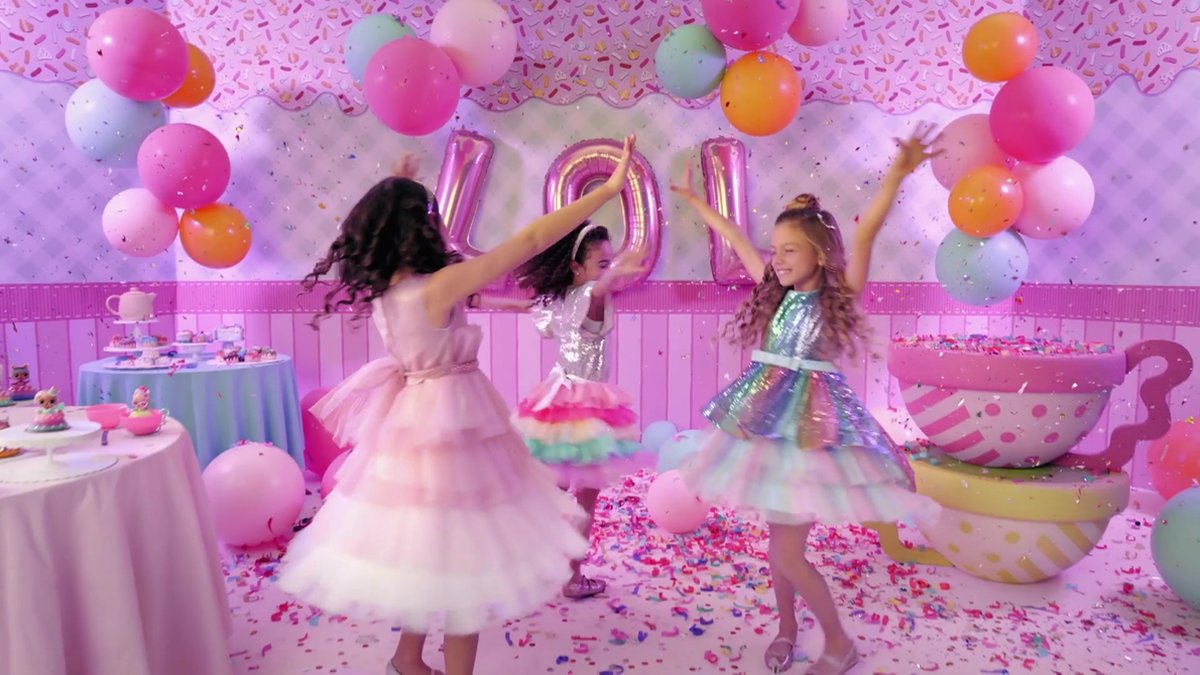 L.O.L. Surprise! Verjaardag Creatie Robe voor Kinderen