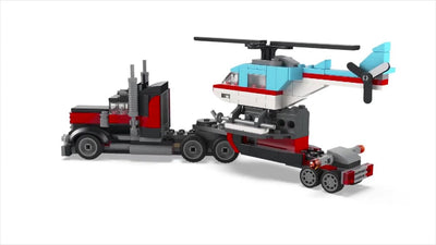 LEGO Creator 3in1 Vrachtwagen met Helikopter - 31146