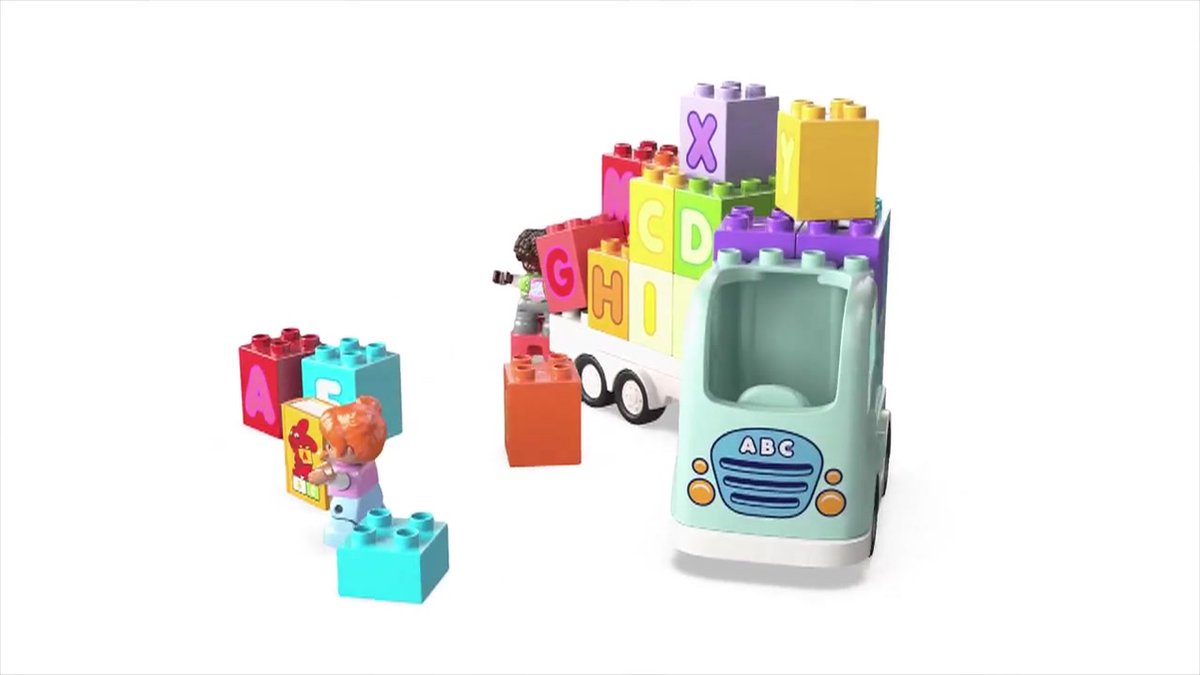 LEGO DUPLO Stad Alfabet Vrachtwagen - 10421