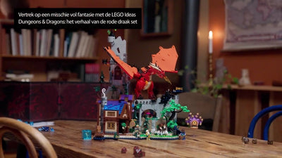LEGO Ideas Dungeons & Dragons Rode Draak Avontuur - 21348