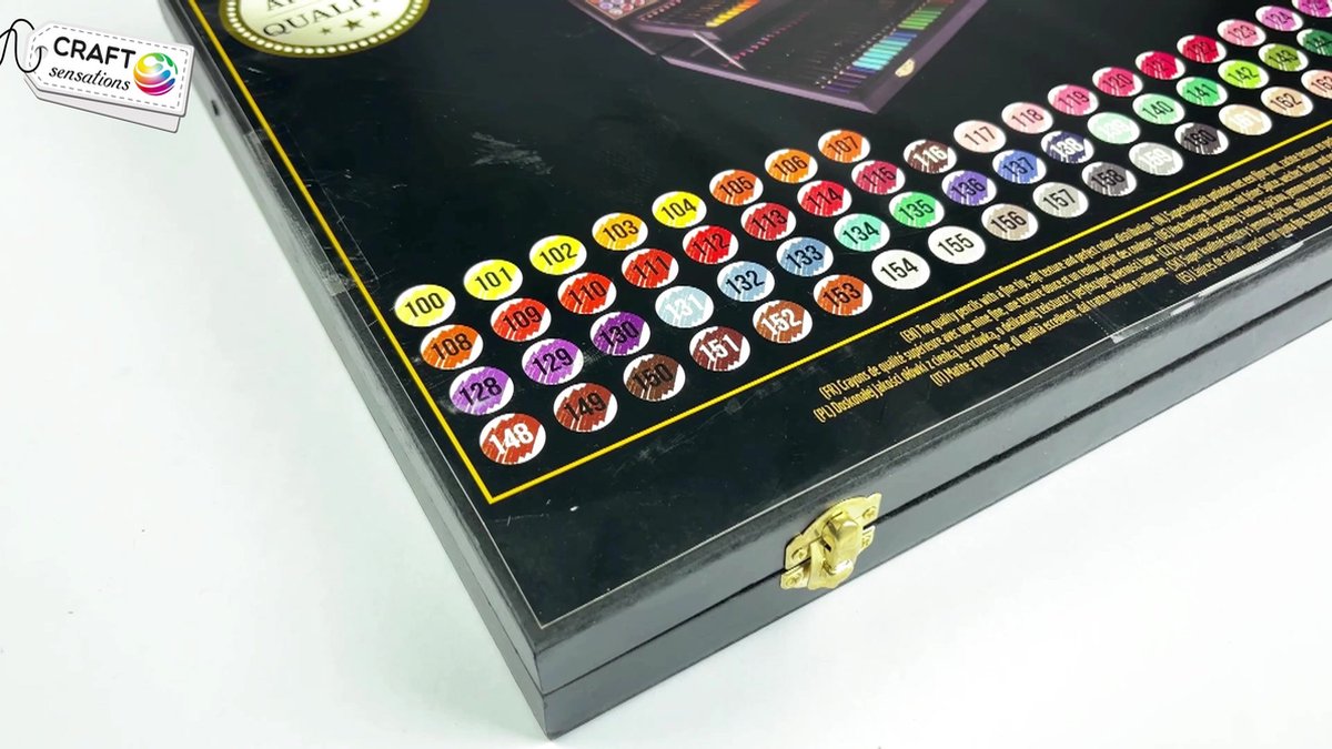 Craft Sensations Professionele Kleurpotloden in Luxe Etui - 68 stuks