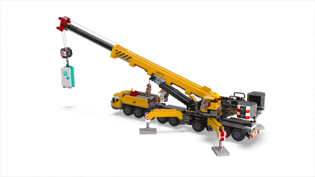 LEGO City Mobiele Bouwkraan Geel - 60409