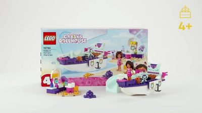 LEGO Gabby's Poppenhuis Met Zeemeermin Kat - 10786