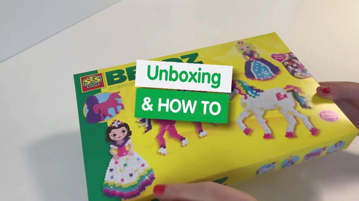 SES Beedz Strijkkralen Unicorn & Prinsessen Set