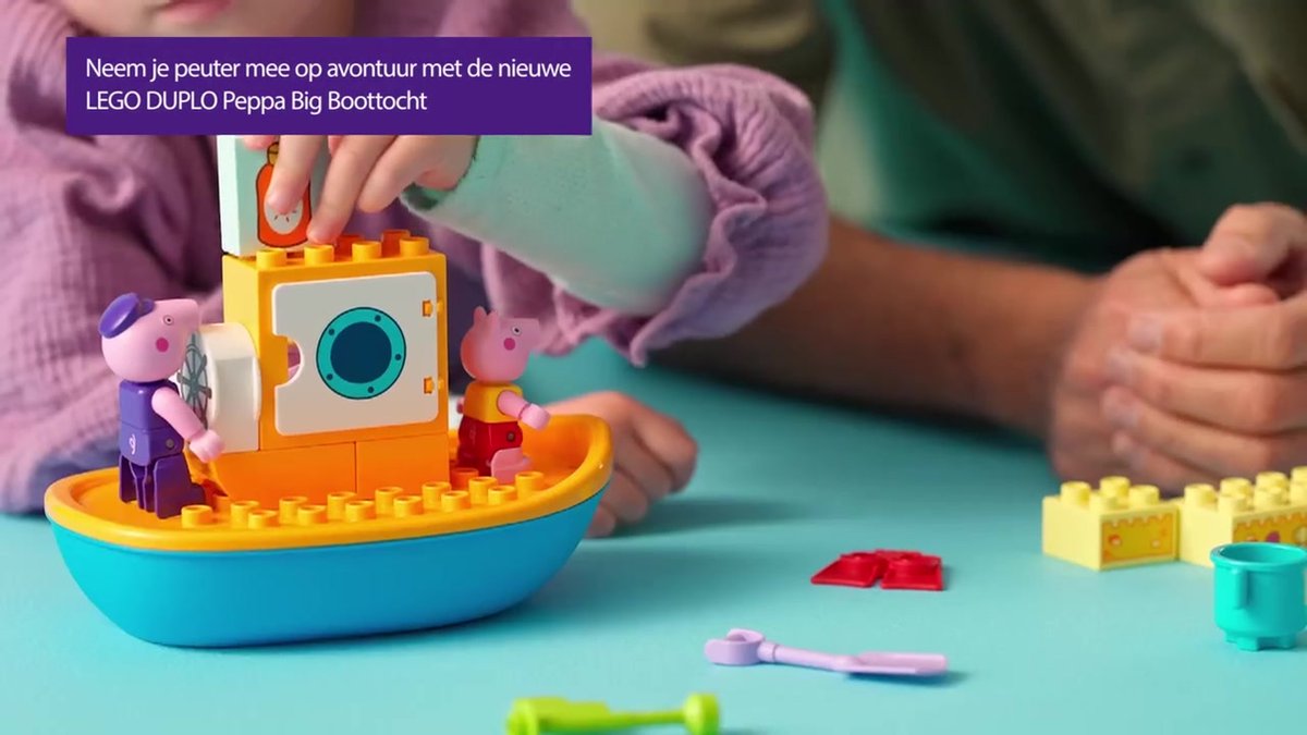 LEGO DUPLO Peppa Pig Avontuur op de Boot - 10432