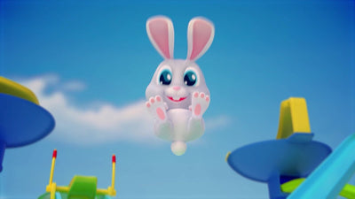 Jumbo Racing Rabbits Deluxe Knikkerset voor Kinderen 3+