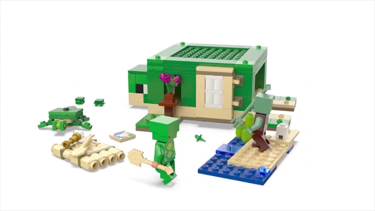 LEGO Minecraft Het Huis aan Turtle Beach - 21254