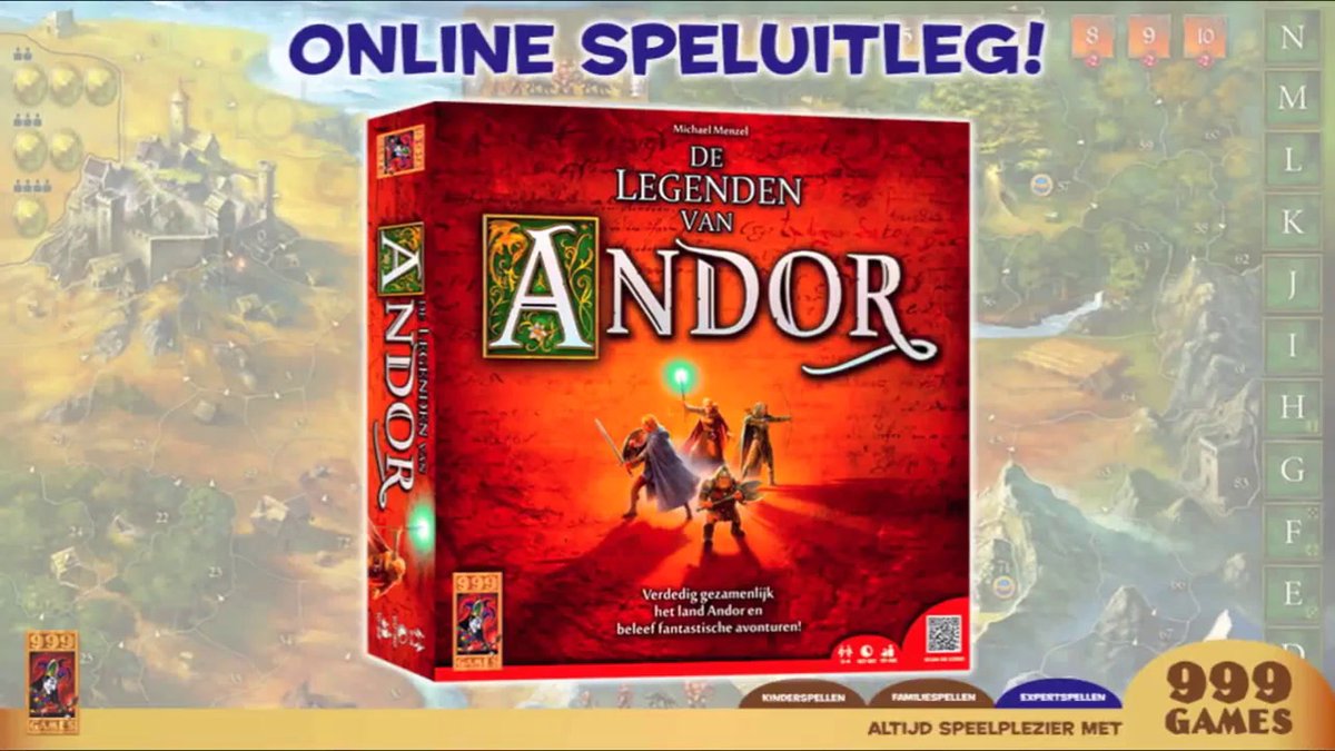 999 Games De Legenden van Andor Bordspel Rollenspel