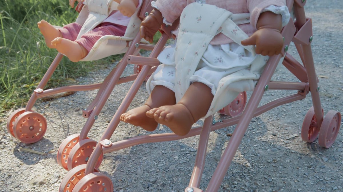 Little Dutch Metalen Poppenwagen