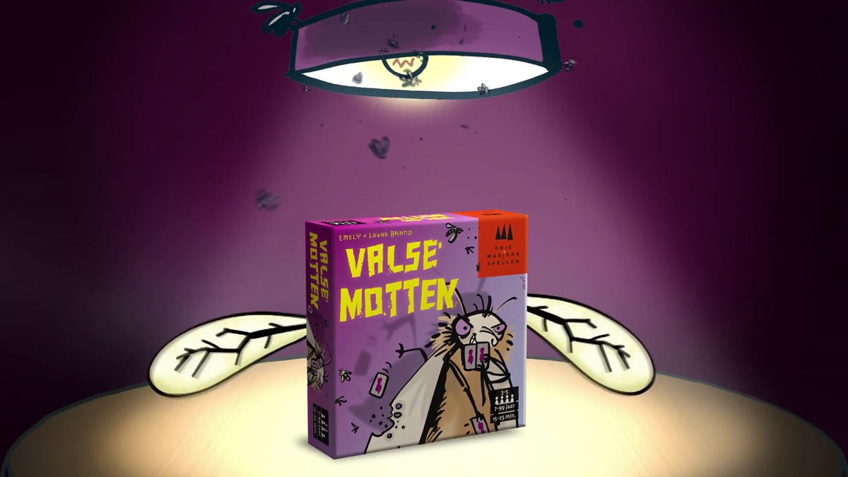 999 Games Drie Magiërs Valse Motten Kaartspel