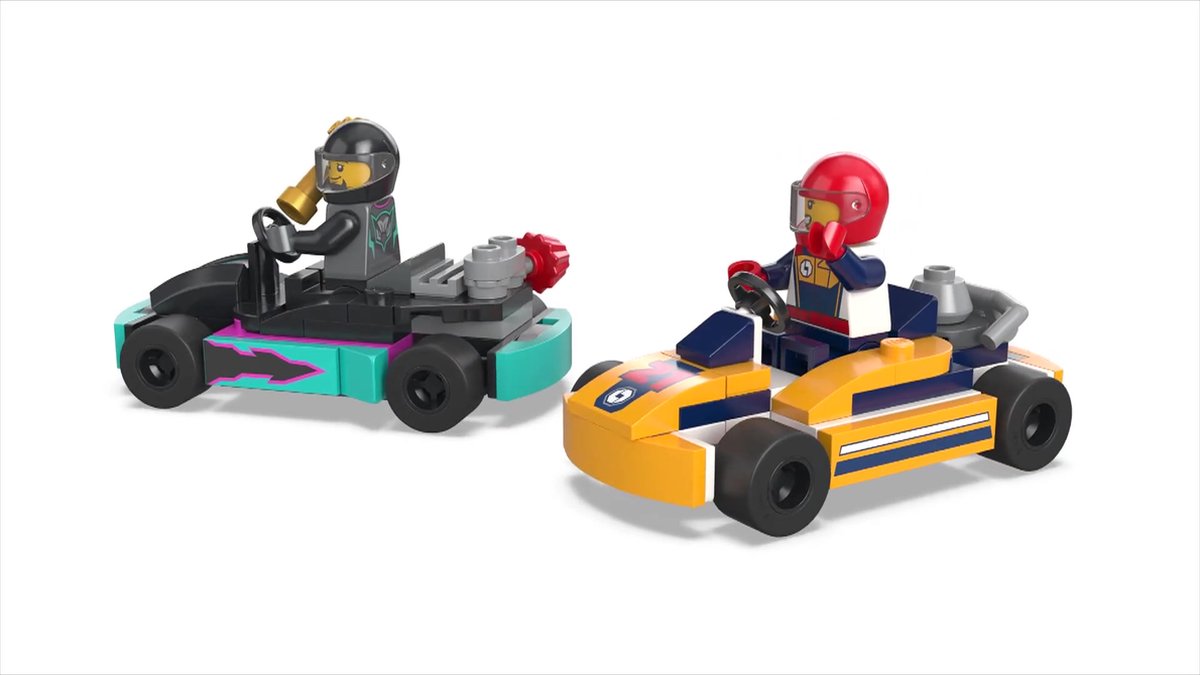 LEGO City Karts en Coureurs Speelset - 60400