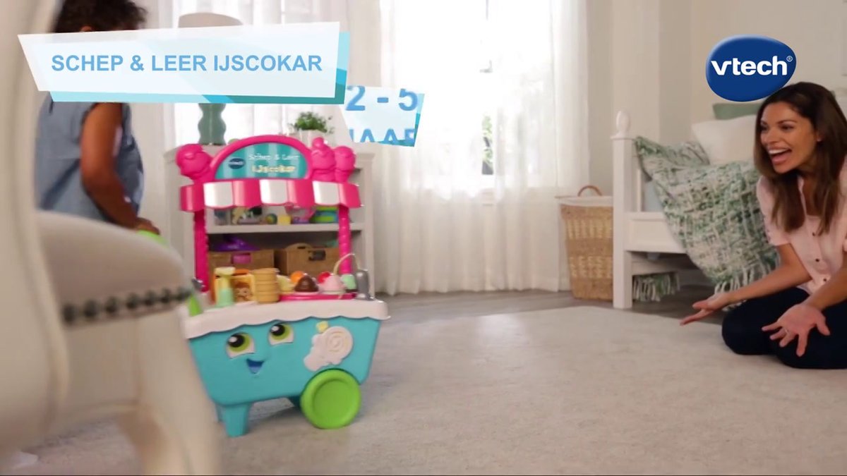 VTech Schep & Leer IJscokar voor Interactief Speelplezier