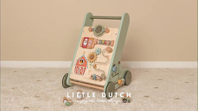 Little Dutch Little Farm Houten Trotteur FSC