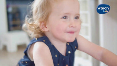 VTech Roze Baby Walker met Interactief Speelpaneel