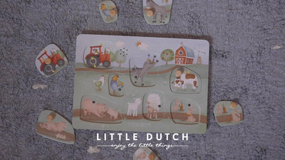 Little Dutch Geluidspuzzel Little Farm - FSC Gecertificeerd