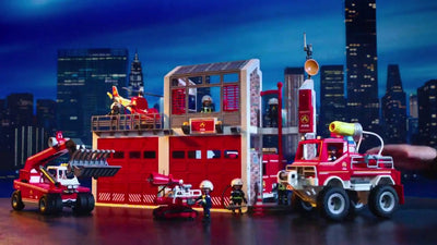 PLAYMOBIL City Action Brandweer Interventiewagen - 9464