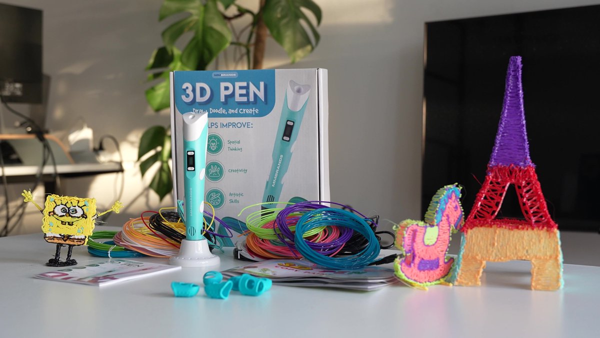 MM Brands 3D Pen Starterkit met 100m Filament - Roze