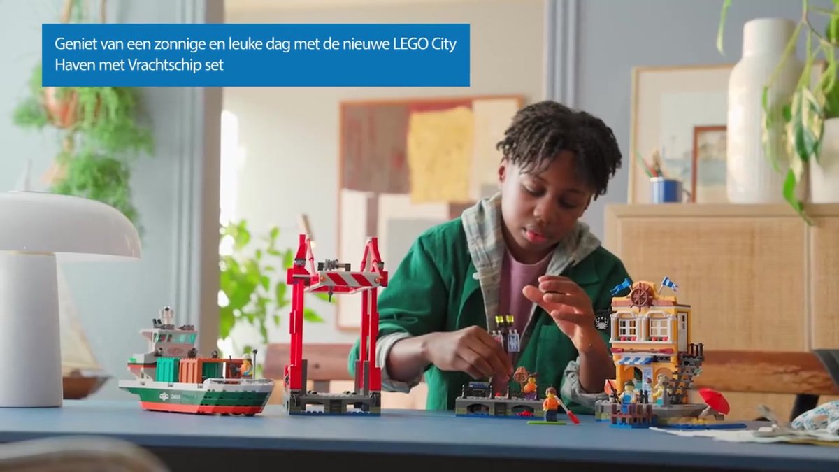 LEGO City Haven met Speelgoedvracht - 60422