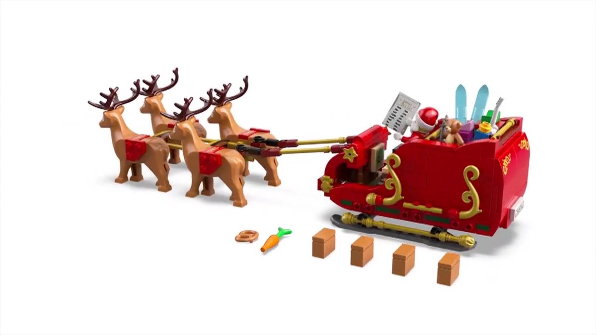 LEGO Magische Kerstslee met Rendieren - 40499
