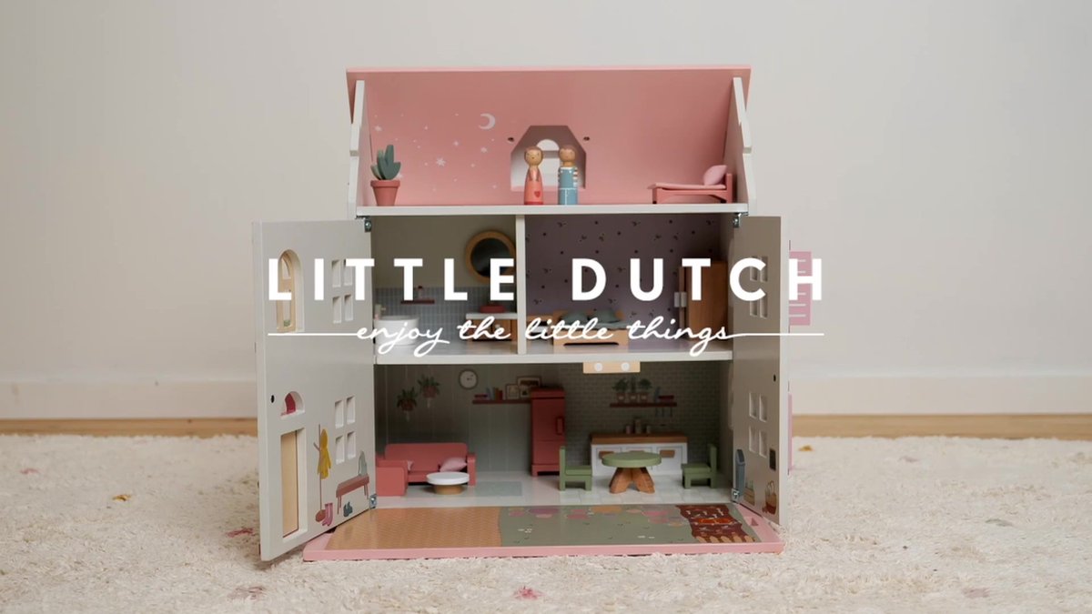 Little Dutch FSC Houten Poppenhuis