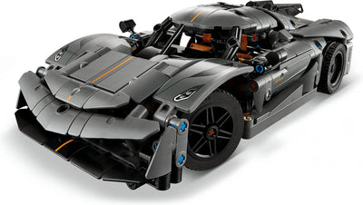 LEGO Technic Koenigsegg Jesko Hypercar Grijs - 42173