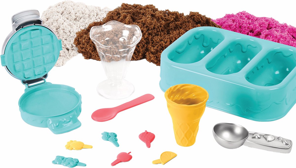 Kinetic Sand Geurend IJstraktatie Speelset - 6059742