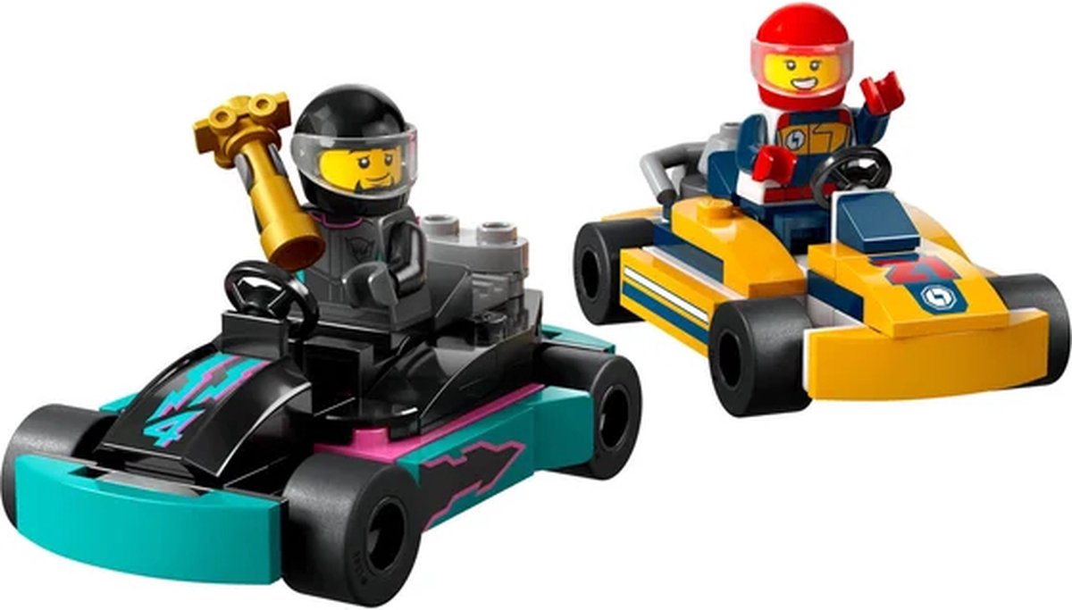 LEGO City Karts en Coureurs Speelset - 60400