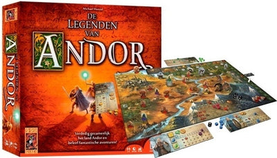 999 Games De Legenden van Andor Bordspel Rollenspel