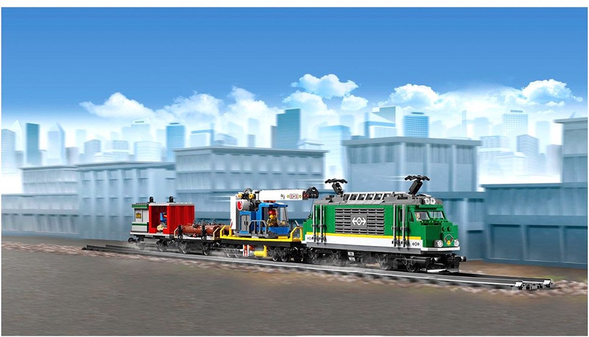 LEGO City Goederentrein met Afstandsbediening - 60198