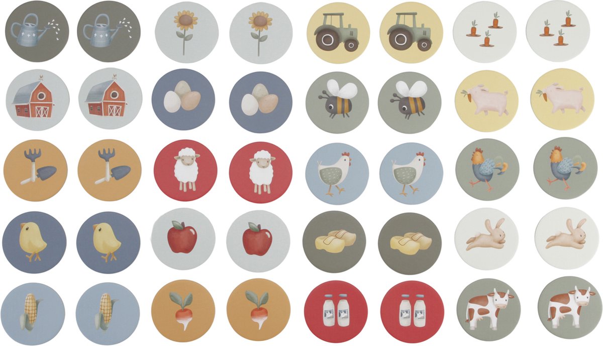 Little Dutch Little Farm Memo Spel FSC