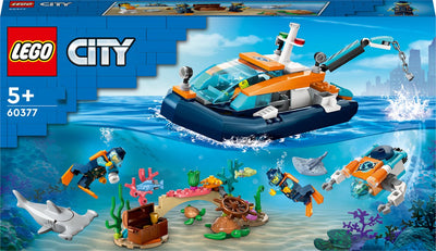 LEGO City Onderwater Avontuur met Onderzeeër - 60377