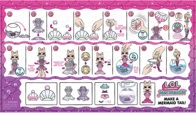 L.O.L. Surprise! Mini Zeemeermin Poppen - Verrassing