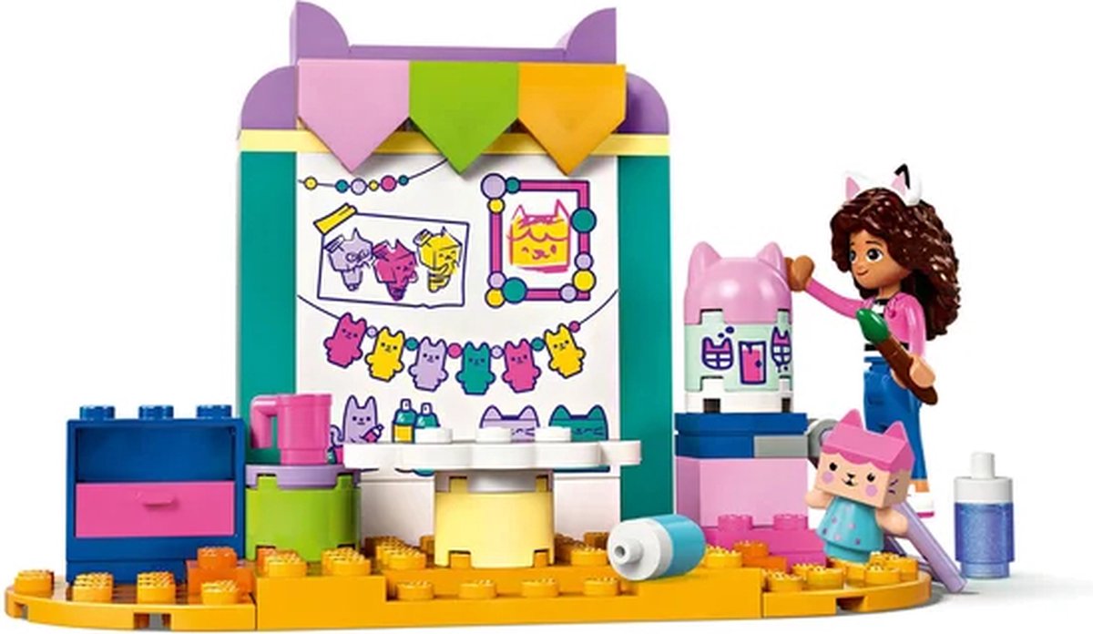 LEGO Gabby's Poppenhuis Knutselset met Babykatje - 10795