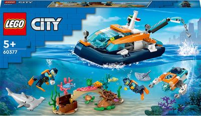 LEGO City Onderwater Avontuur met Onderzeeër - 60377