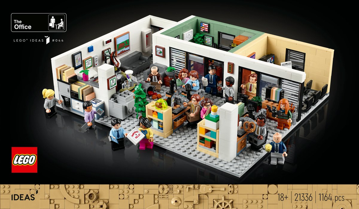 LEGO Ideas The Office Creatieve Bouwset - 21336