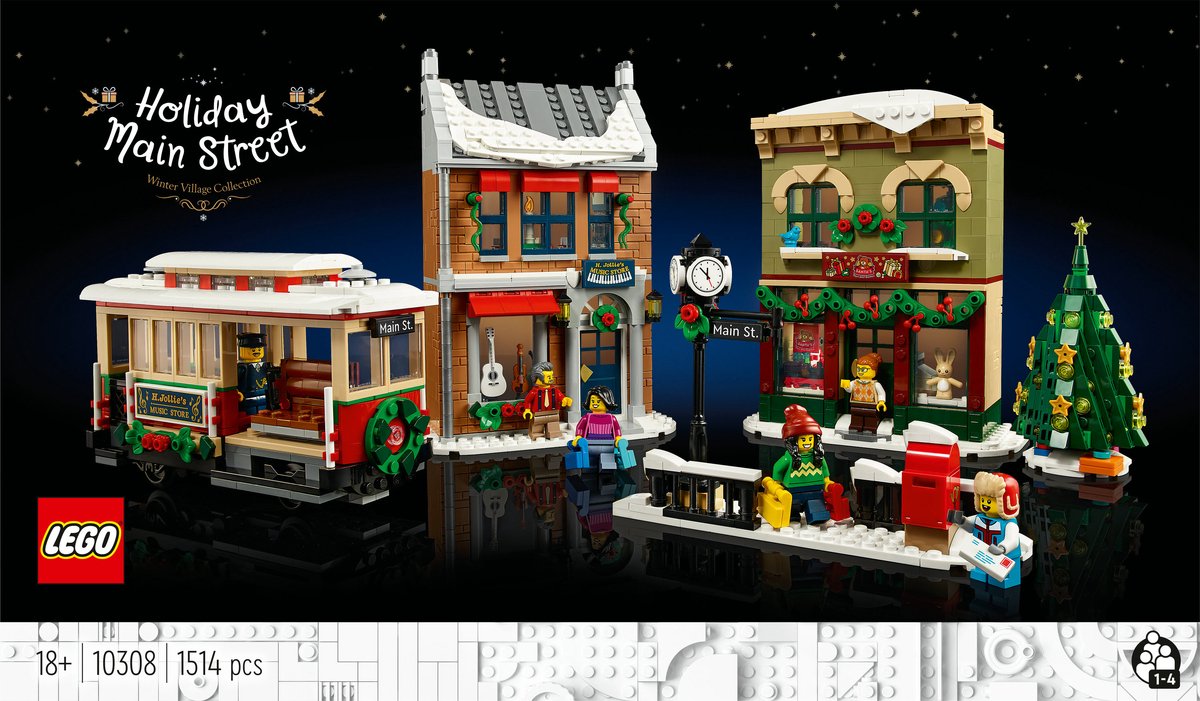 LEGO Creator Expert Feestelijke Hoofdstraat - 10308