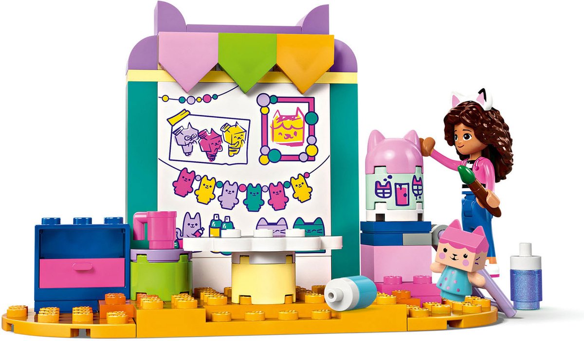 LEGO Gabby's Poppenhuis Knutselset met Babykatje - 10795
