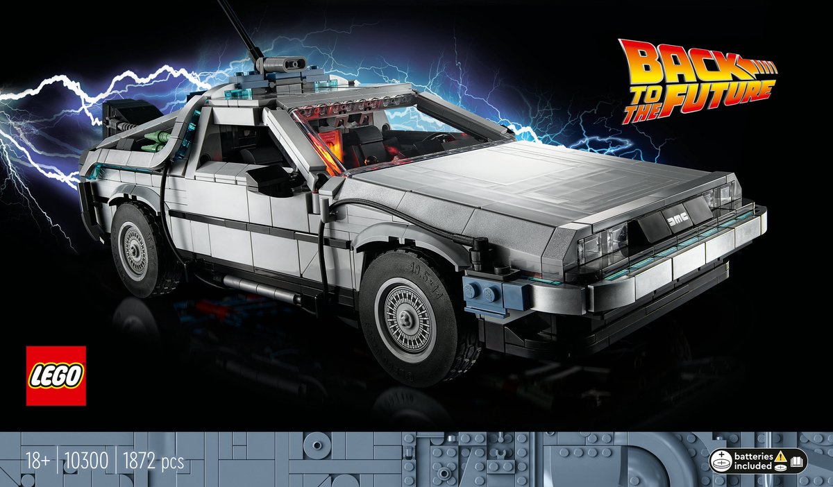 LEGO Creator Icons Tijdmachine van Back to the Future - 10300