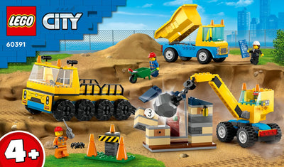 LEGO City Bouw- en Sloopvoertuigen Set - 60391