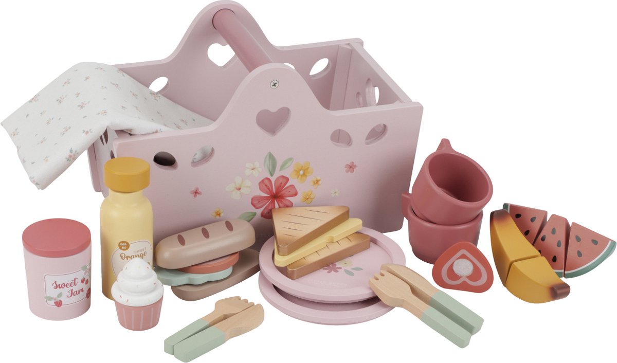 Little Dutch FSC Houten Picknickset voor Kinderen