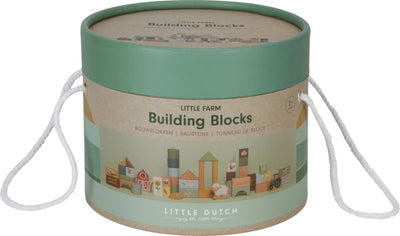 Little Dutch Little Farm - FSC Blokken & Tonnen Set
