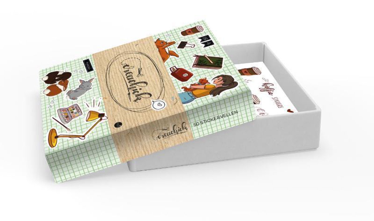 Creachick Creatieve Stickerbladen Set