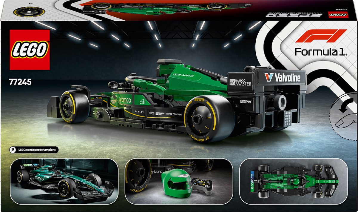 LEGO Speed Champions Aston Martin Aramco F1 AMR24 - 77245