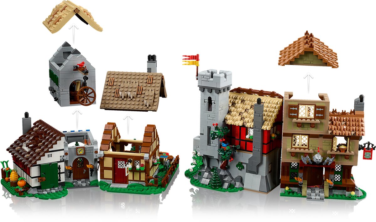 LEGO Icons Middeleeuwse Stad - 10332