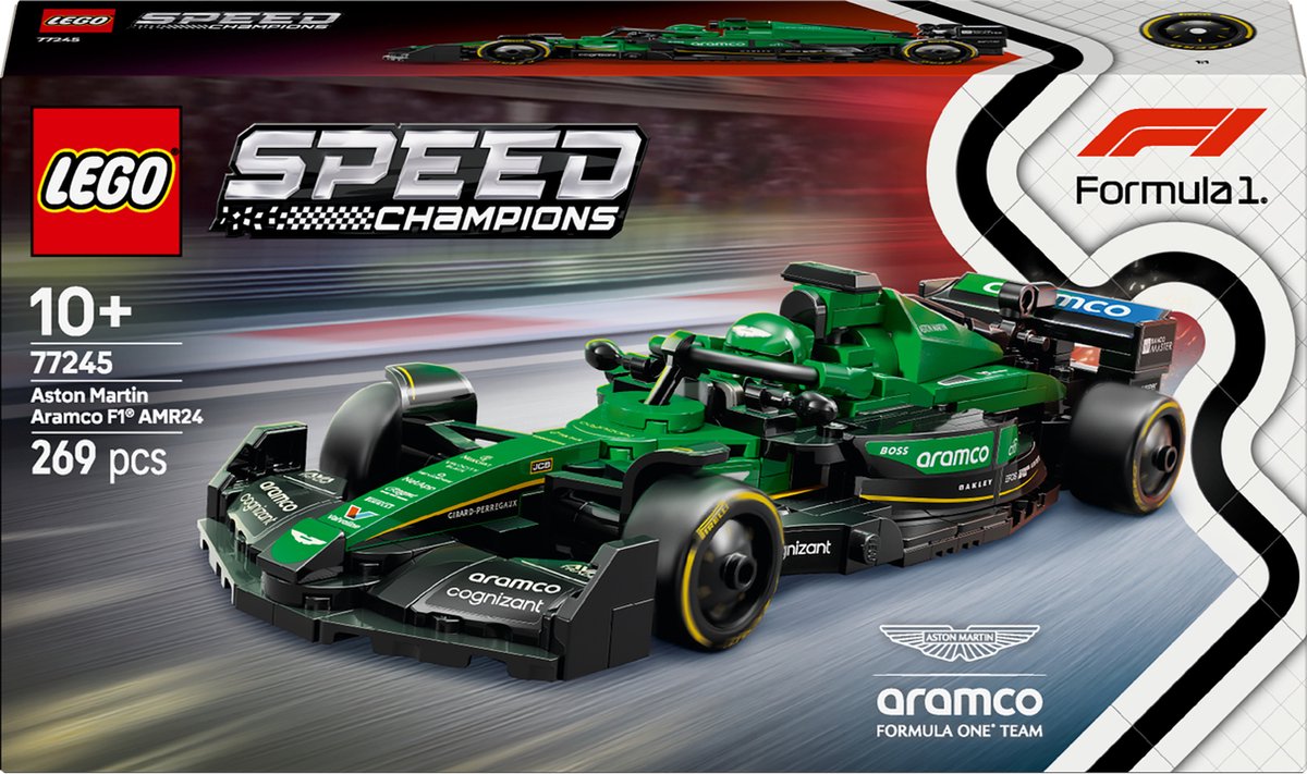 LEGO Speed Champions Aston Martin Aramco F1 AMR24 - 77245