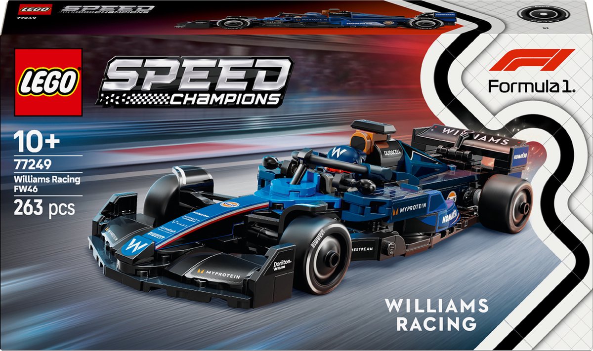LEGO Speed Champions Williams Racing FW46 F1 Auto - 77249