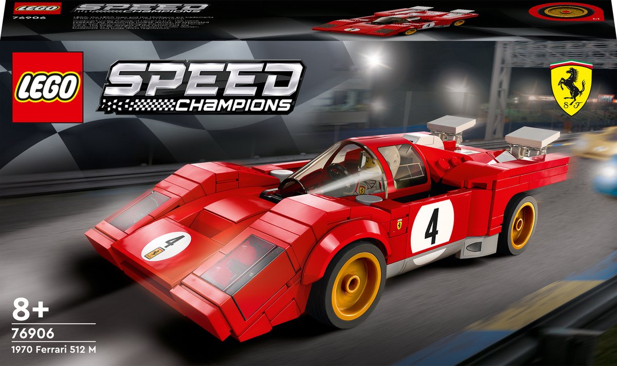 LEGO Speed Champions 1970 Ferrari 512 M - 76906