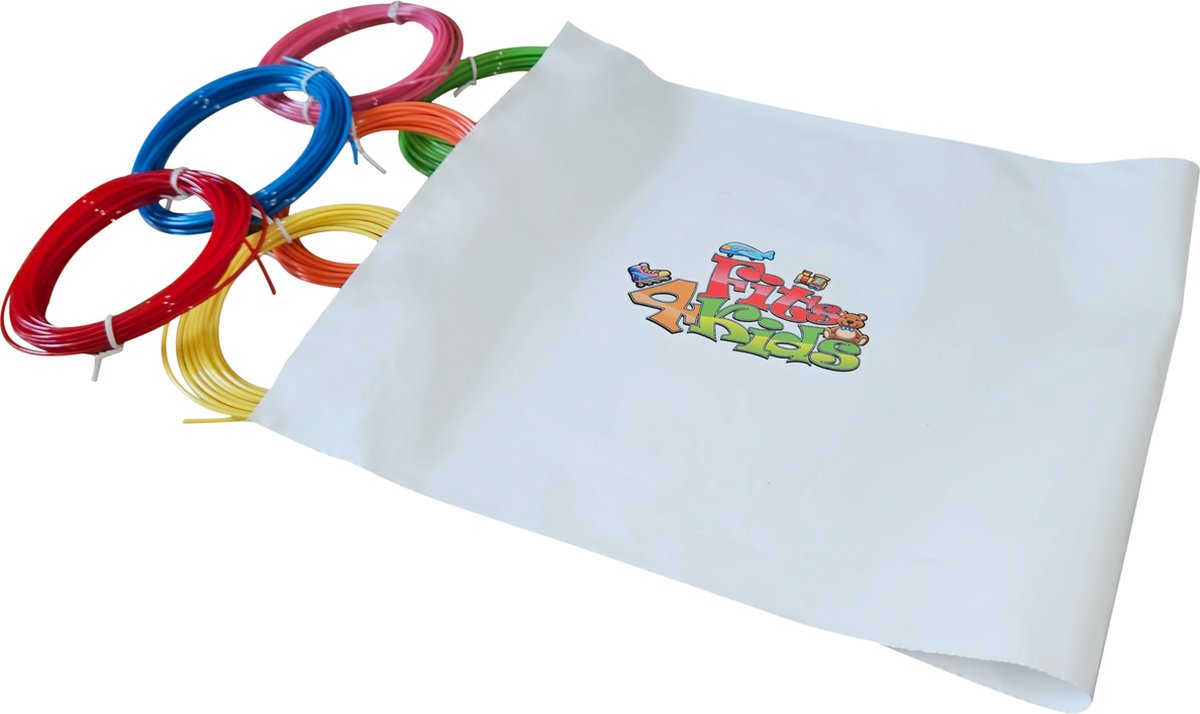 Fits4Kids 3D Pen Filament PLA - 20 Kleuren - 1,75 mm - 100m